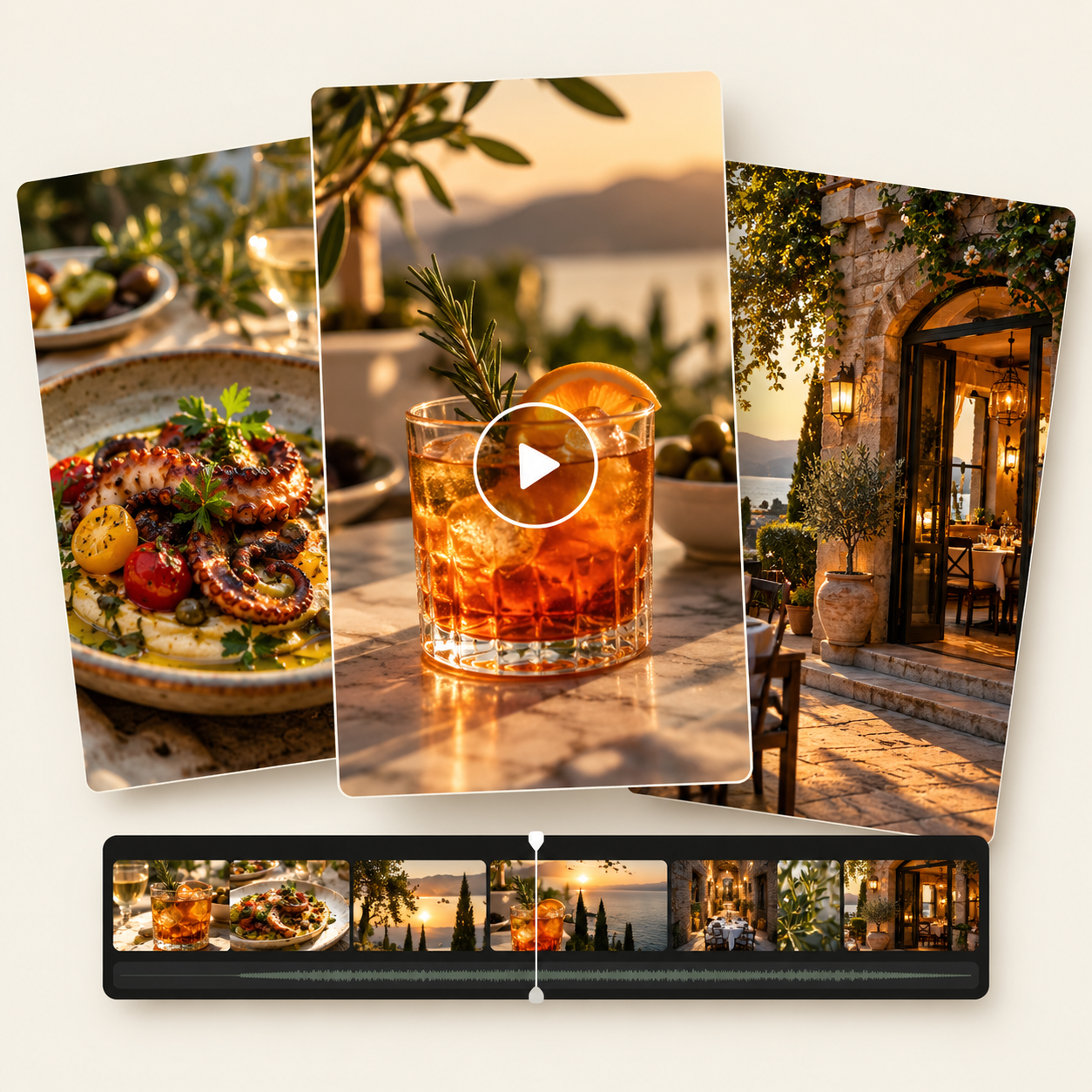 Fotografía y vídeo gastronómico para contenido digital